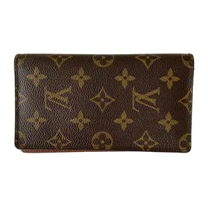 Pre-owned Louis Vuitton Wallet Small Leather Goods monogram bifold card holder unisex ca0062 authentic with COA