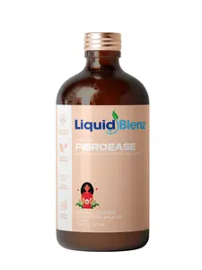 LiquidBlenz FIBRO-EASE Women’s Herbal Tonic with Chasteberry, Dong Quai & Red Raspberry Leaf | Cycle Comfort, Hormonal Balance & Daily Women’s Wellness Support, 16 oz