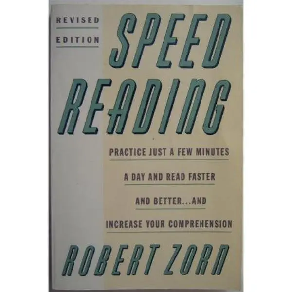 USED Book - Speed Reading by Zorn, Robert L., Ph.D. (Paperback) - english