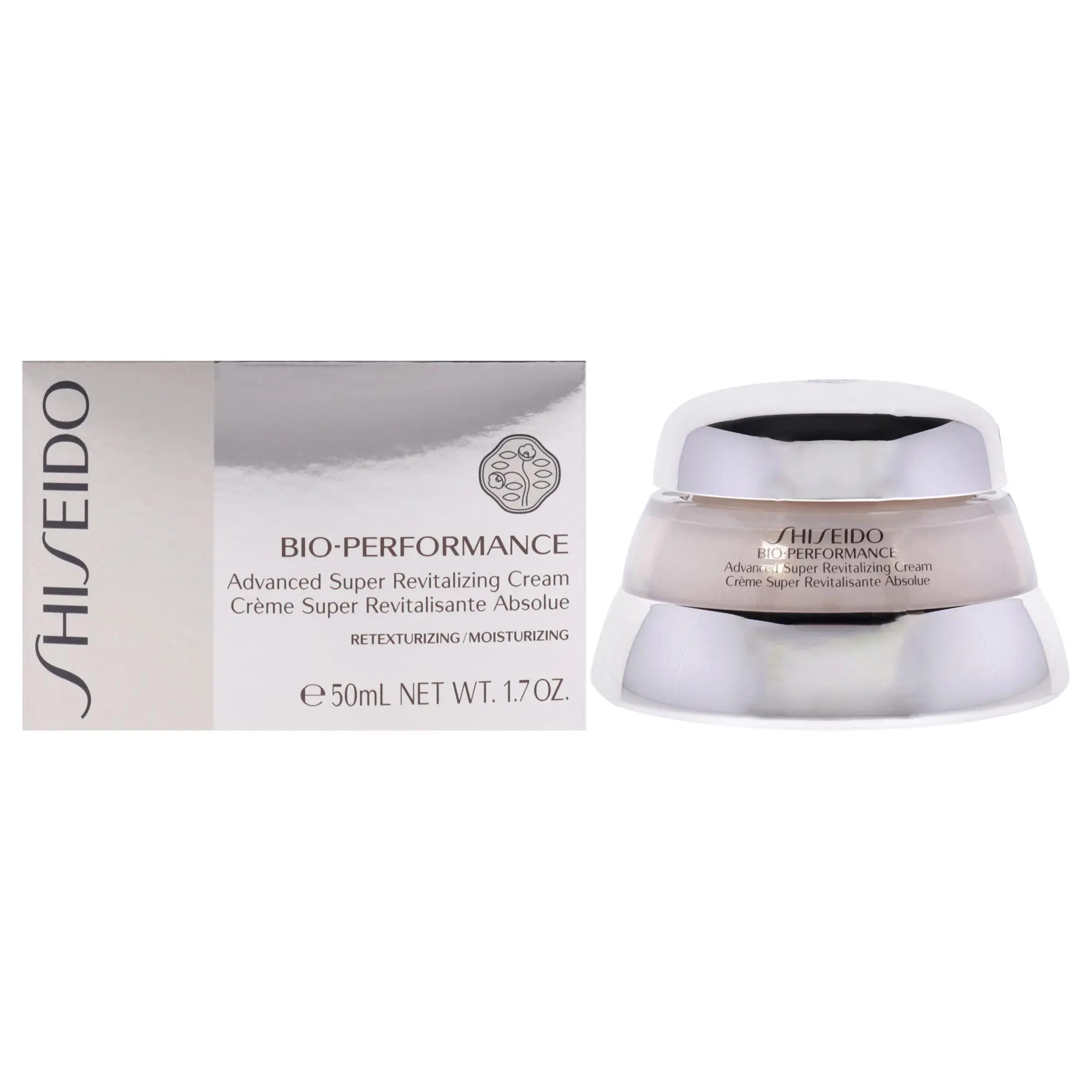 Shiseido Bio-Performance Advanced Super Revitalizing Cream, Unisex Moisturizer - 50 ml (1.7 oz) Jar, Rejuvenating Formula, Single Item, Moisturizers, Rejuvenate