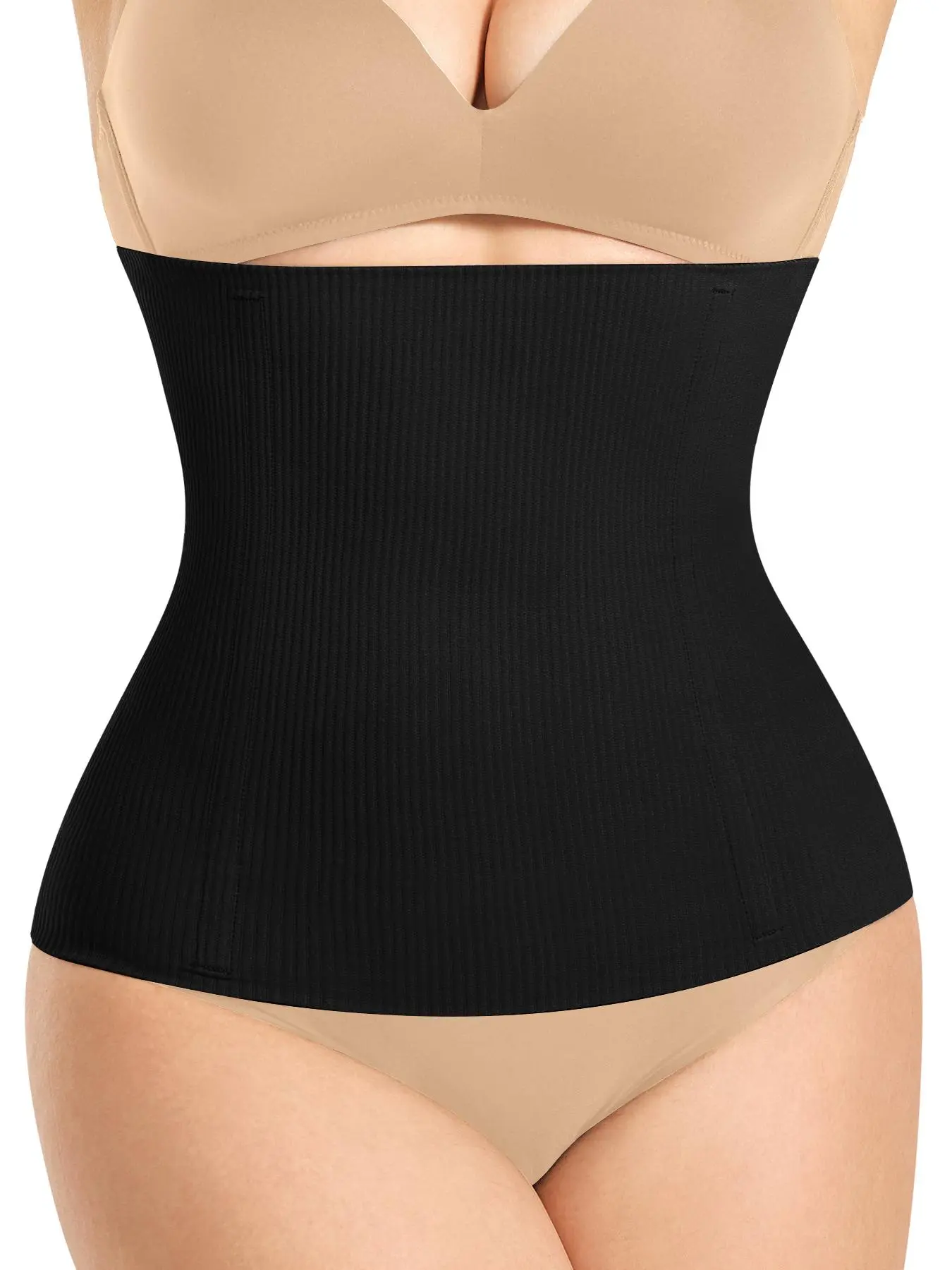 Women's Solid Color Waist Trainer Cinched Waist Shapewear, Tummy Control Shaper, High Stretch Shaper for Daily Wear, Shapewear Shaper Clothes