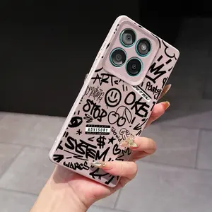 Cool graffiti, phone case Cover, suitable for Moto phone cases, suitable for Moto G05, 15, 34, 35, 45, 54, 64, 75, 84, 85, 96, E15, EDGE50, 60, 2025, 5G, PRO, GT, NFC series models of phone cases. Choose from three colors
