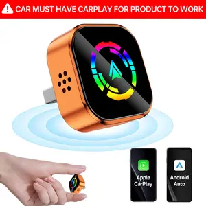 【Summervibes】YURNLV 2026 New Wireless CarPlay Adapter | Hands-Free Calling & iPhone/Android