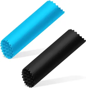 Garlic Peeler Silicone Garlic Skin Remover Roller Garlic Tube Rollers Skin Remover, Garlic Roller Peeling Tube Tool for Useful Kitchen Tools (Blue)
