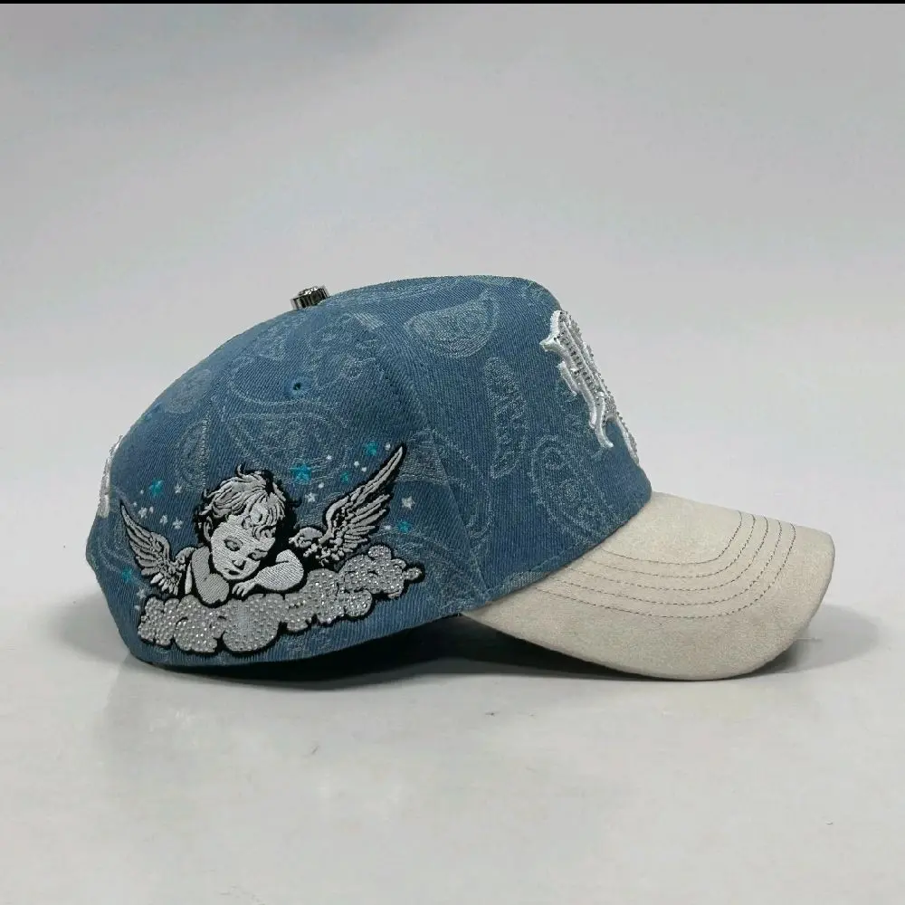 Gorra Bordada Ajustable - Diseño de Ángel