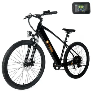 GARVEE Electric Bike for Adults with Battery, 500W Brushless Motor Peak 1000W, 27.5" Tires, Step-Over, 7-Speed, 50 Miles, Mountain Ebike for Commuting and Adventure