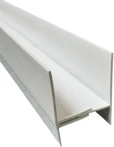 Fits-All Storm Door Sweep Bottom Expander, Adjustable, 32-36 inch, Dual Rubber Seal, Black/White - Made in USA