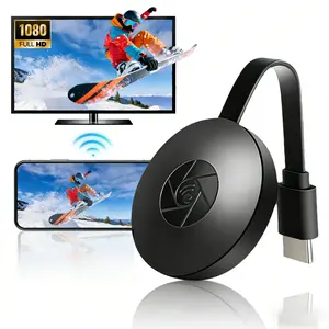 Wireless HDMI Display Adapter, Screen Mirroring Adapter,Wireless HDMI Transmitter and Receiver,Streaming Device for iOS,Android,Windows,Mac Devices to TV/Monitor/Projector,Supports Miracast,Airplay,DLNA -Screen Mirror Video & Audio Easily