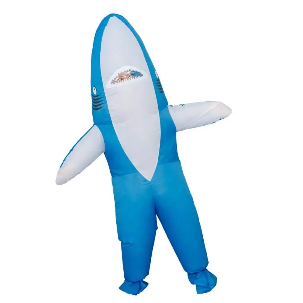 Inflatable Shark Chub Suit® Costume Halloween Cosplay