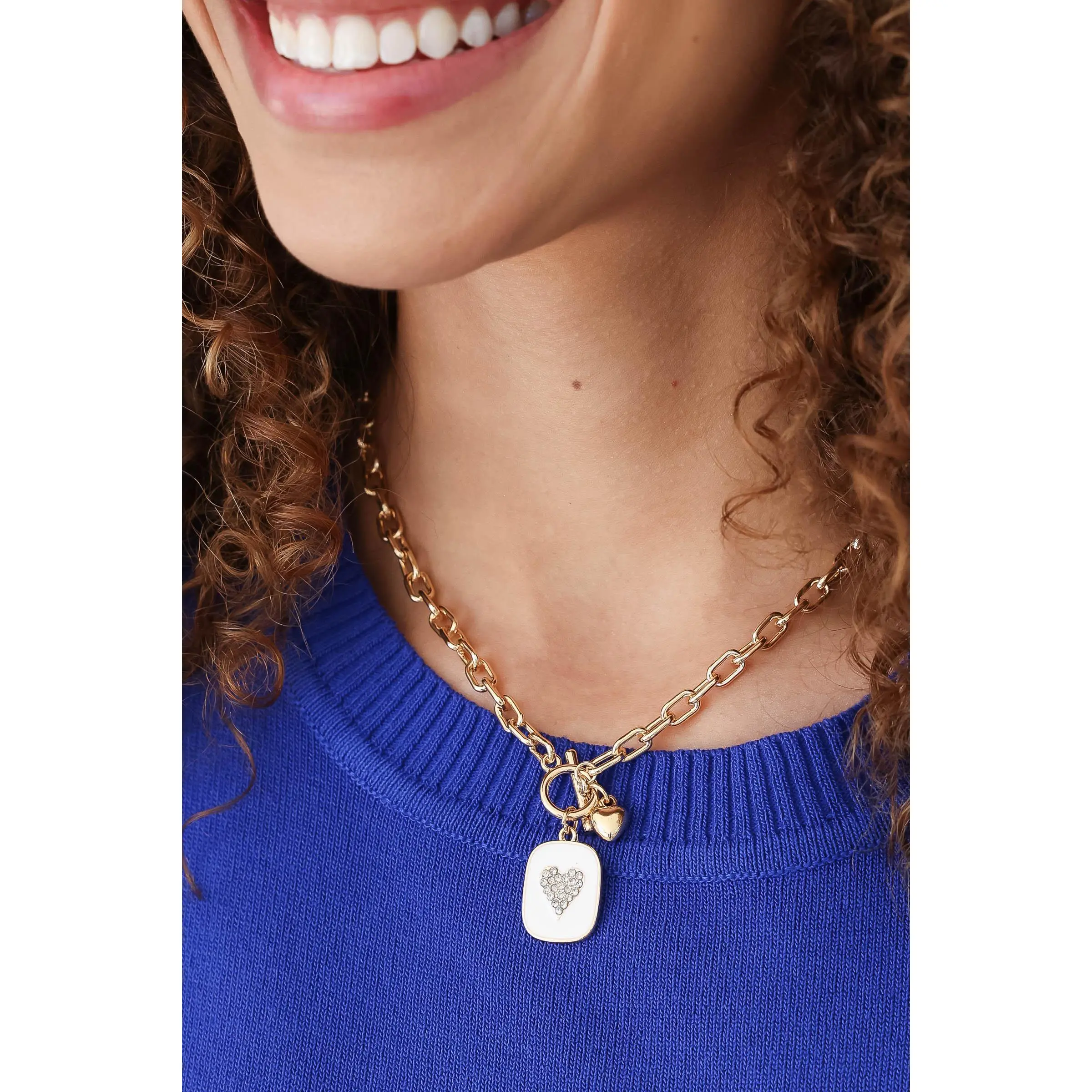 Heart of the Matter Necklace - Gold