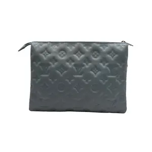 Pre-owned Louis Vuitton leather Belt Bags Embossed Monogram Coussin PM Crossbody Bag (JMG00061)