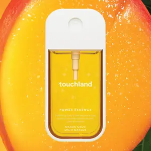Touchland Mango Mojo Power Essence Body & Hair Fragrance Mist, Skincare-Infused Fragrance, Layerable Scents