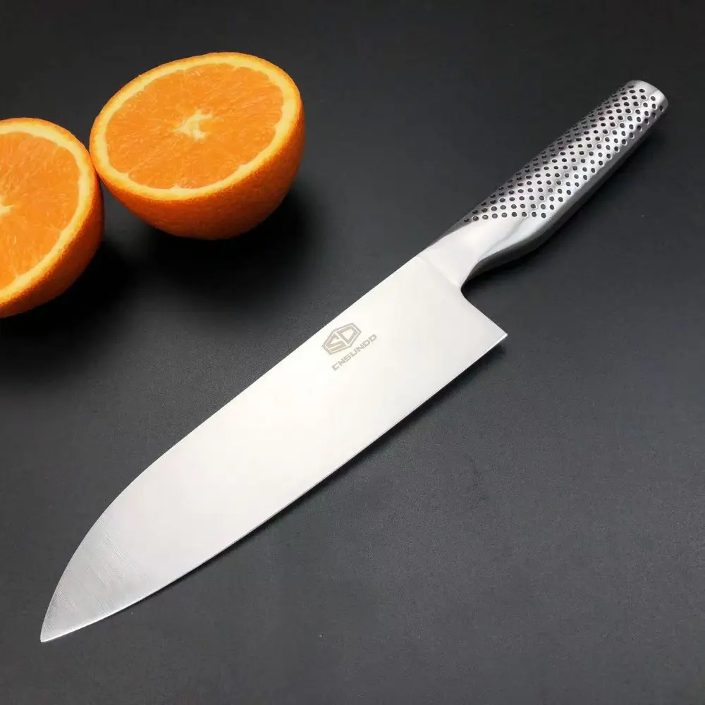1 Piece Stainless Steel Japanese Chef Knife Kitchenware Meat Cleavers Razor Sharp Vegetable Slicing Knife Butter Fork Quality Knives for Home Cooking Meat cleavers 2403A Great Gift Kitchen Tools