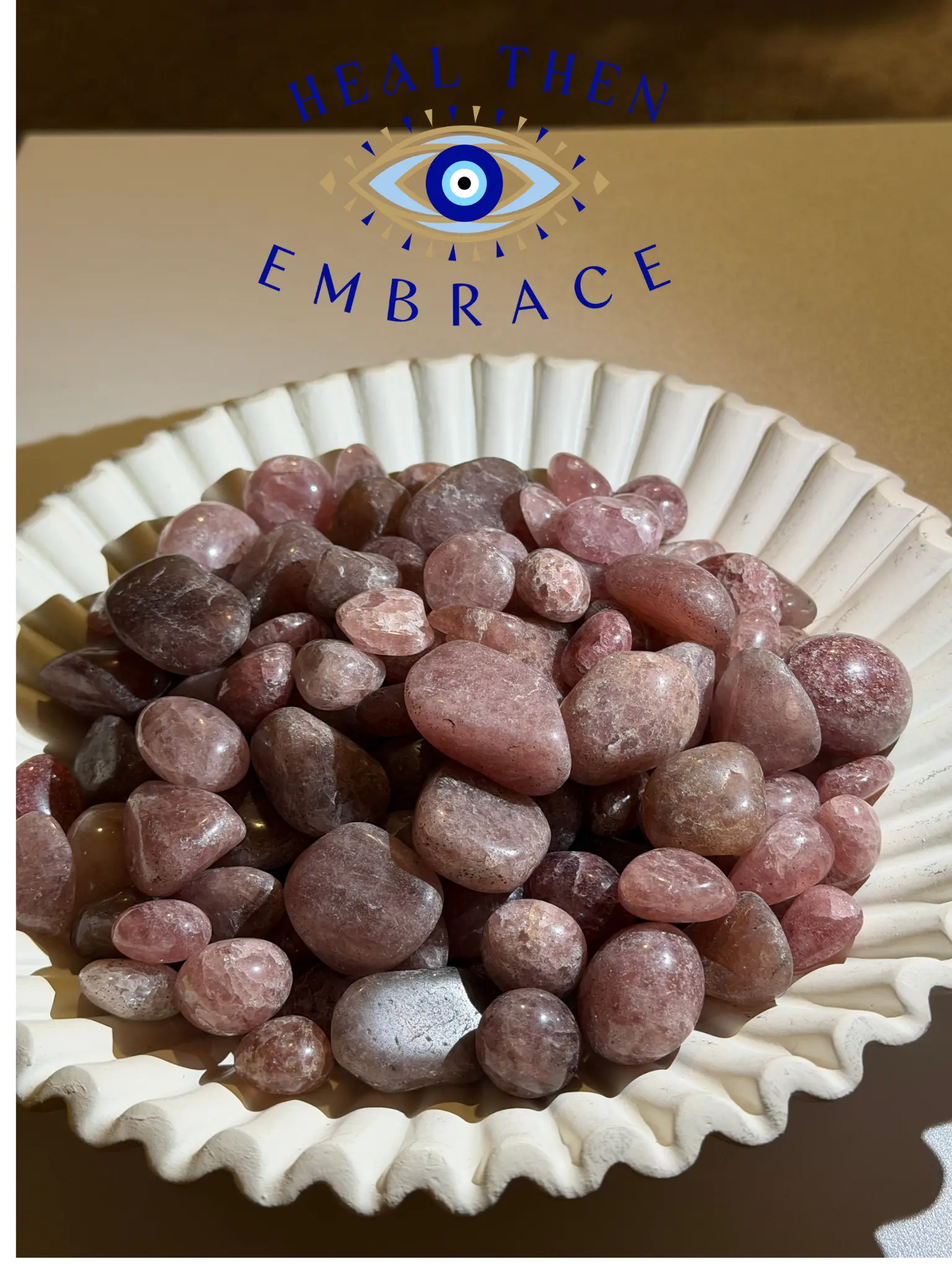 Natural Strawberry Quartz Crystal