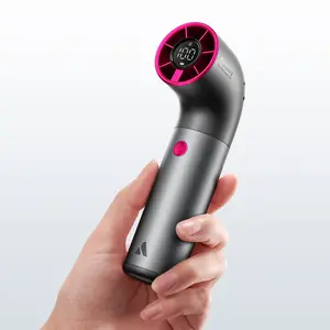 Aecooly Portable Handheld Fan, Powerful Turbo Mini Fan, 19000 RPM High Speed Aero Ultra, 15H Max Cooling Time, 7 Speeds Aluminum Case, Pocket Rechargeable Personal Small Travel GIfts for Women