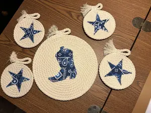 Placemat and coasters