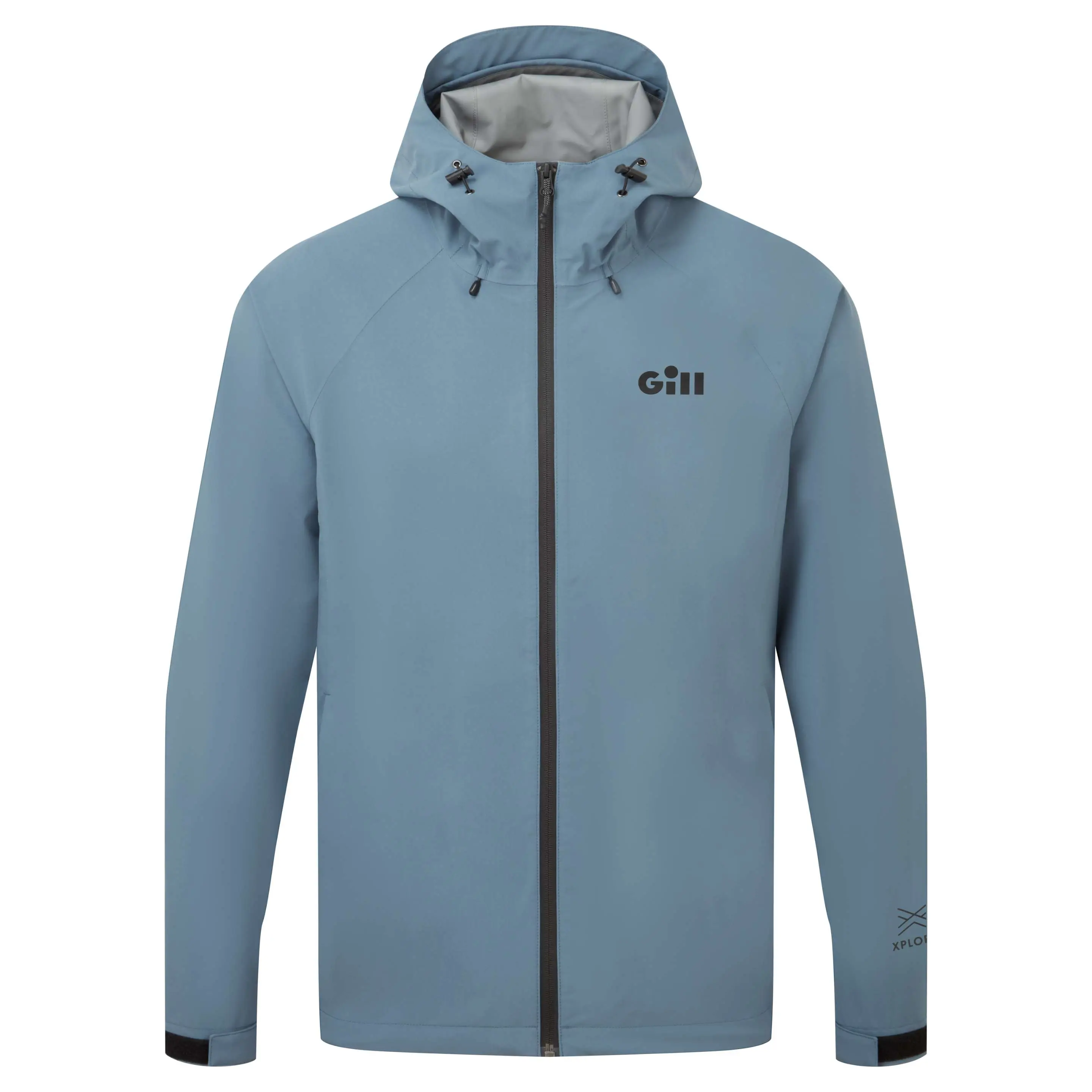Voyager Hooded Waterproof Jacket - Storm Blue