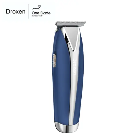 Droxen Cordless Hair Clipper Kit, Electric Body Hair Trimmer, Waterproof Electric Shaver, Facial Hair Removal Tool, Precision Blades, 3 Guide Combs barber equipment