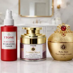 TTONE. Ruby Rain  and Lumina Face AND Toner set