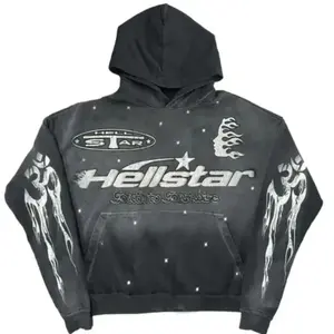 Black Hell-star Studios Racer Vintage Hoodie