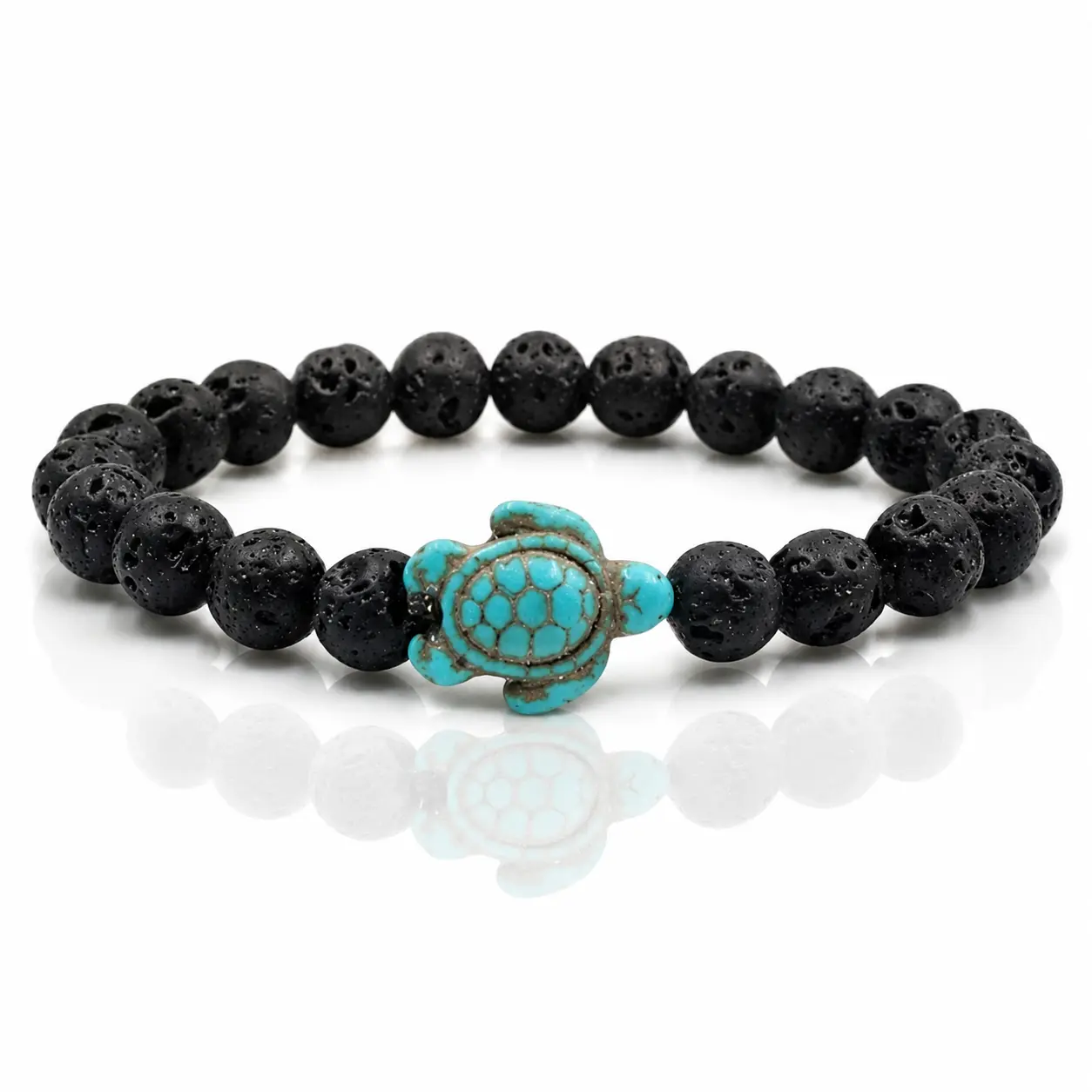 Unisex Natural Crystal Lava Stone Chakra Beads Diffuser Bracelet with Stretch Cord - Wellness Jewelry, Stylish Versatile Aromatherapy Accessory for Adults, Birthday Gift with Optional Essential Oils