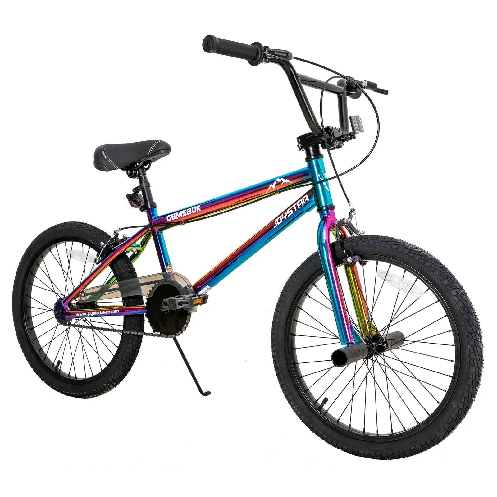 Joystar Gemsbok 20-Inch Kids Freestyle BMX Bike, Single Speed with Hi-10 Steel Frame, Dual Hand Brakes and 36H Carbon Steel Rims, Street Bmx, Kids' Bikes & Accessories, Outdoor Stunt