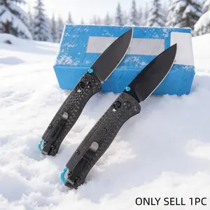 Carbon Fiber Handle Fruit Knife, Kitchen Essential Tool, Edc Pocket Knife, High-Quality Multi-Functional Blade, Camping Hiking Gear, Christmas Gift, Men's Gift
