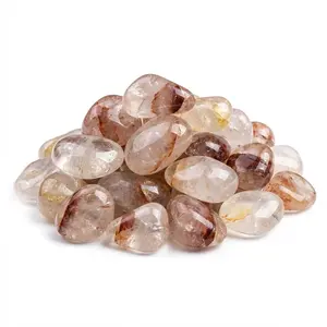 1 lb Quartz – Hematoid – Tumbled Bulk Stones