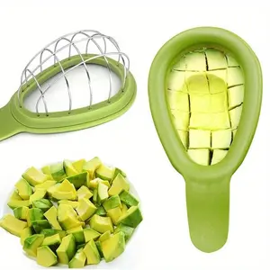 1pc Handheld Avocado Slicer, Portable Dicer - Kitchen & Outdoor Tool