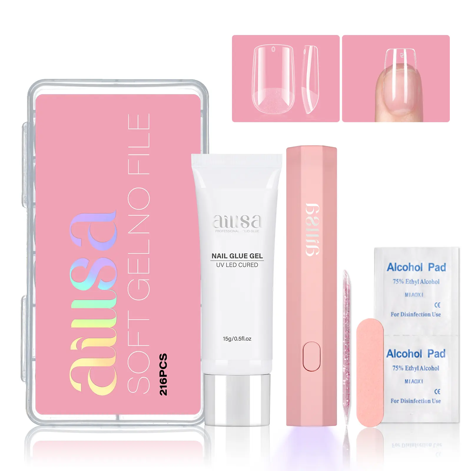 Standard- Square (Pink UV Light)