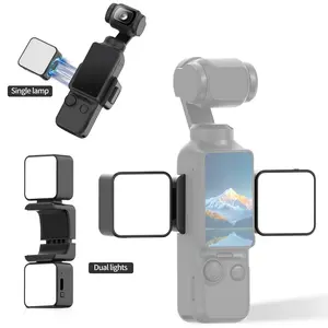 Pocket 3/4/4p Magnetic Camera Fill Light, Portable Dual Color Temperature LED Video Light, Ideal for Low Light Vlogging, Selfie, Multi-Scene Use