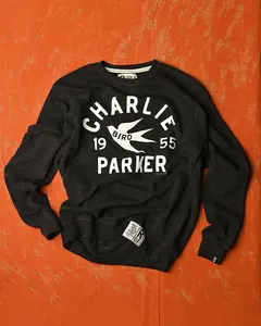 Charlie "Bird" Parker '55 Black Sweatshirt