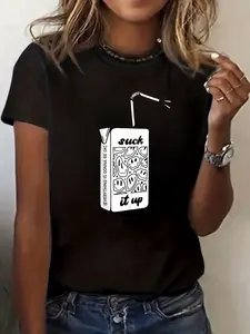 100% Cotton Suck It Up Juice Box Classic T-Shirt