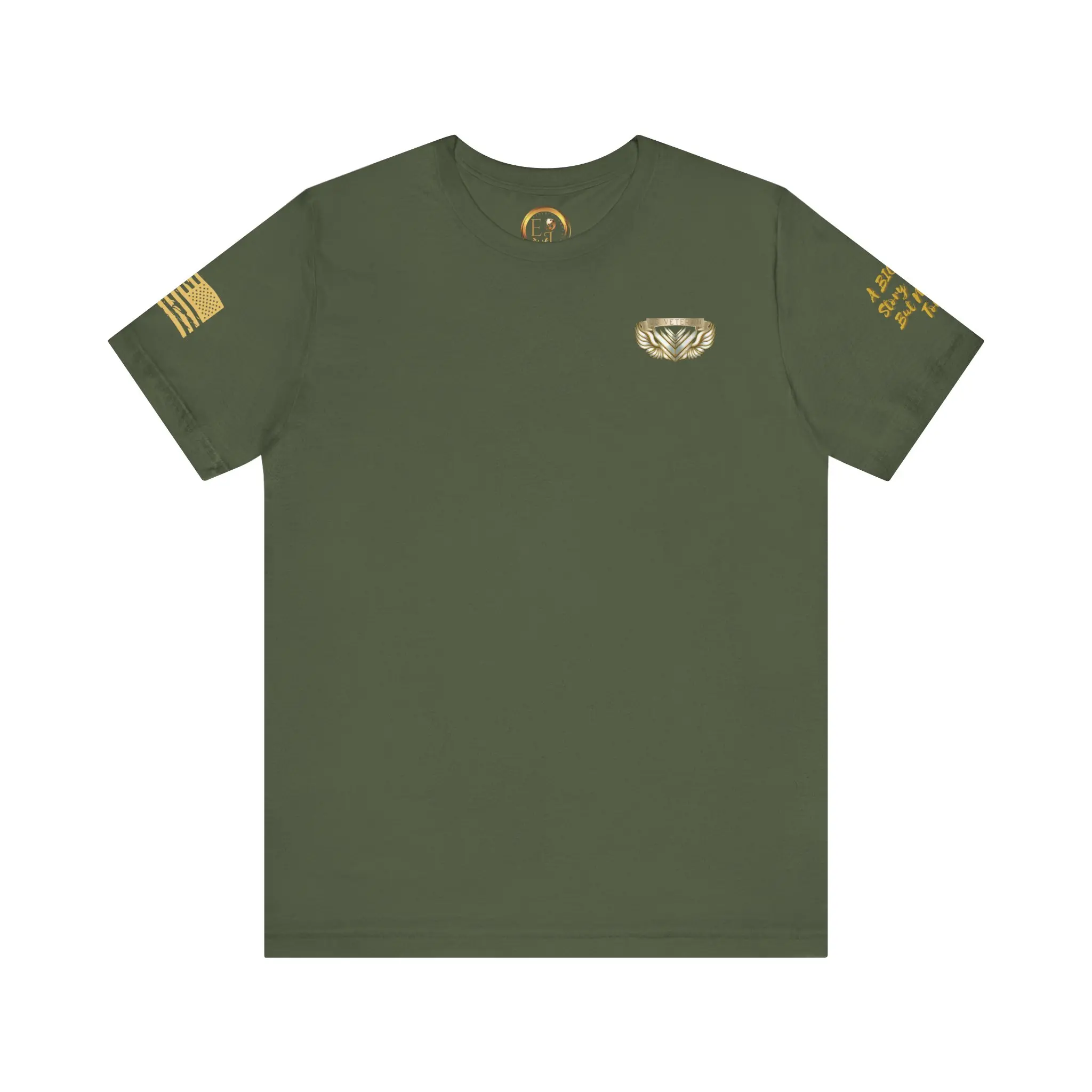 Essence Military Green Veteran Tee – Essence Black Collection