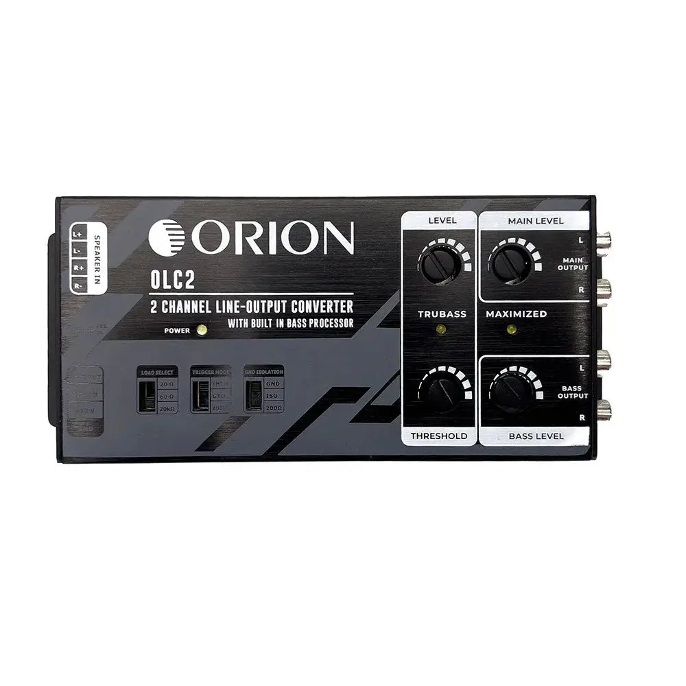 Orion OLC2 2-Channel Line Out Converter With Bass Processor