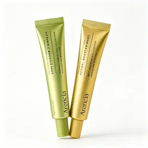 Tow pcs New Arencia Booster Shot Skin Renewal Duo - Vitamin C & Retinal for Day And Night Brightening and Fades Dark Spots  Pore Minimizing Moisturizing
