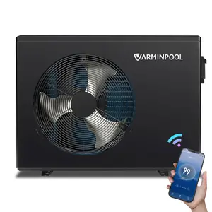 Varminpool Pool Heat Pump 40000 BTU Inverter Electric Heating and Cooling for Above Ground and Inground Pools Up To 13000 Gallons