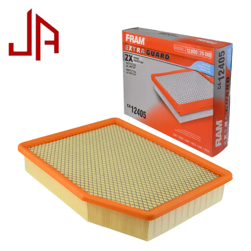 FRAM Automotive Replacement Engine Air Filter CA12405 - High Efficiency Filtration, Hassle-Free Vehicle-Specific Fit, Compliant Design, Protects Engine, Durable Construction, Maintains Optimal Airflow (Tahoe, Suburban, Silverado HD Series 2021-2026)