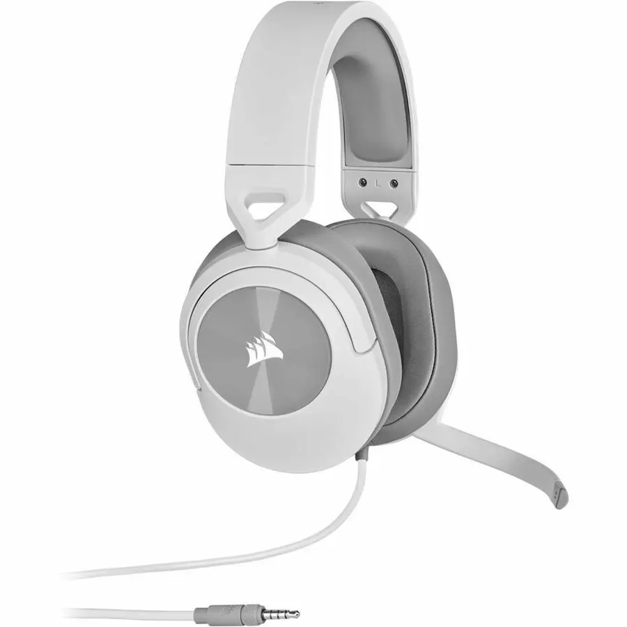 Corsair HS55 STEREO Wired Gaming Headset White
