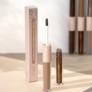 Double-Headed Liquid Eyeshadow Matte Pearl Misty Glitter Highlighter, Waterproof Fast-Drying Dual Color Flash, Sweatproof Party Makeup, Glitter Shimmer Eyeshadow