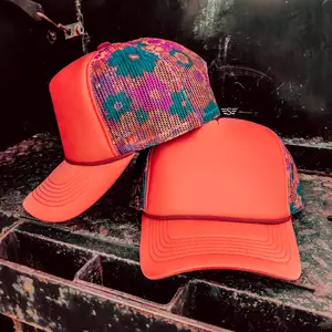 Floral Mesh Back Cap Floral Mesh Back Cap