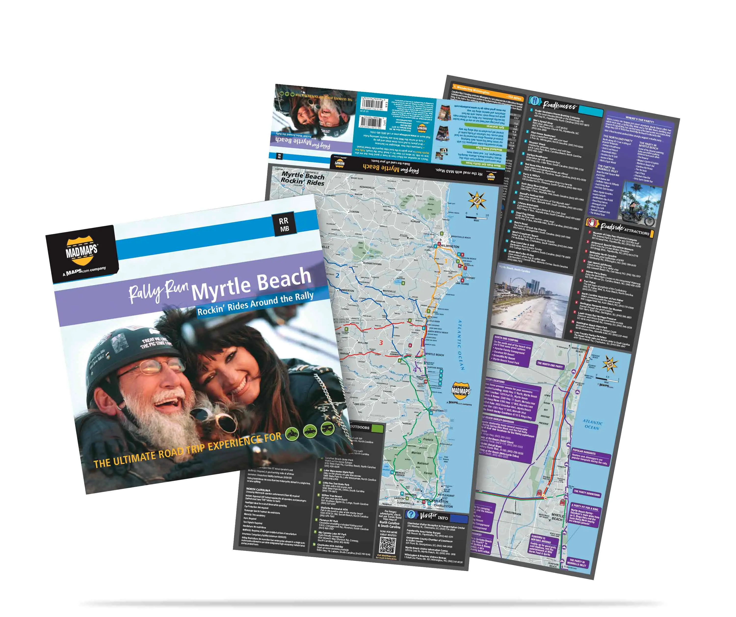 Myrtle Beach Motorcycle Rally Map