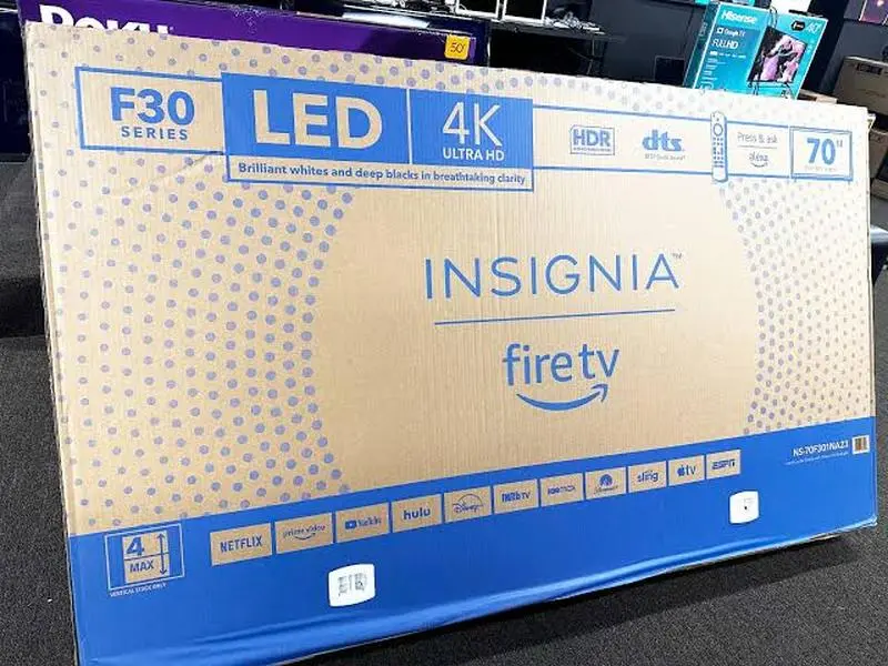 Brand new and original Insignia 70”Smart TV