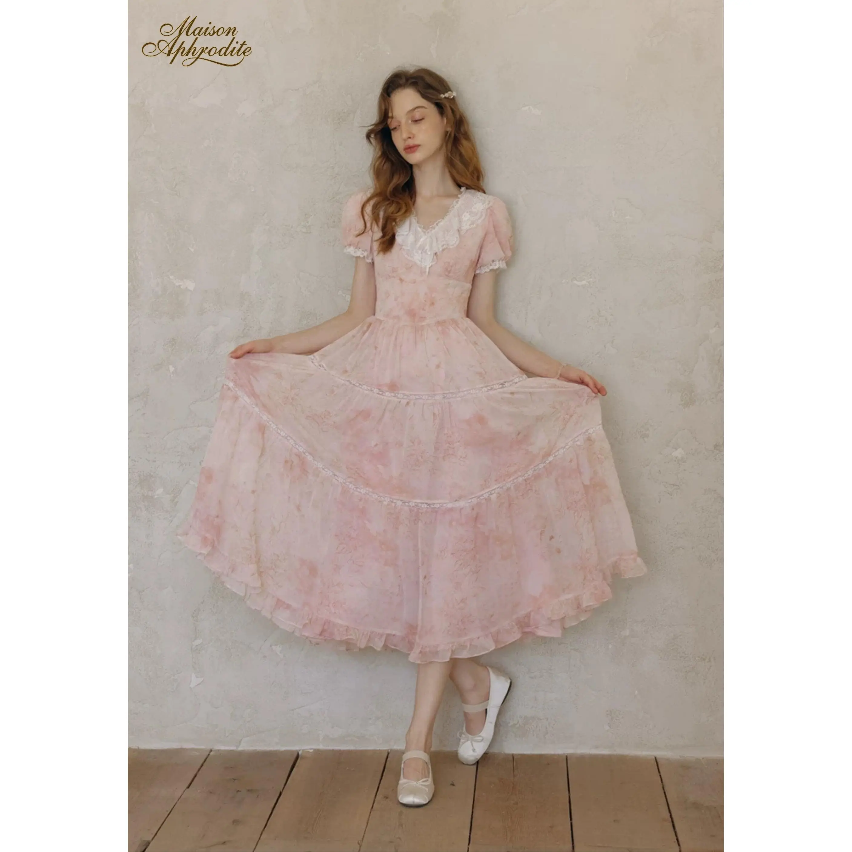 Feu d’Artifice Rosé Dress