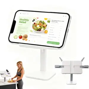 Tablet Stand Holder,Adjustable Foldable Lightweight iPad Laptop Book Stand for Desk,Monitor Holder Multi-Functional Rest Tray Recipes Textbook Cookbook Magazine Laptop Tablet DW
