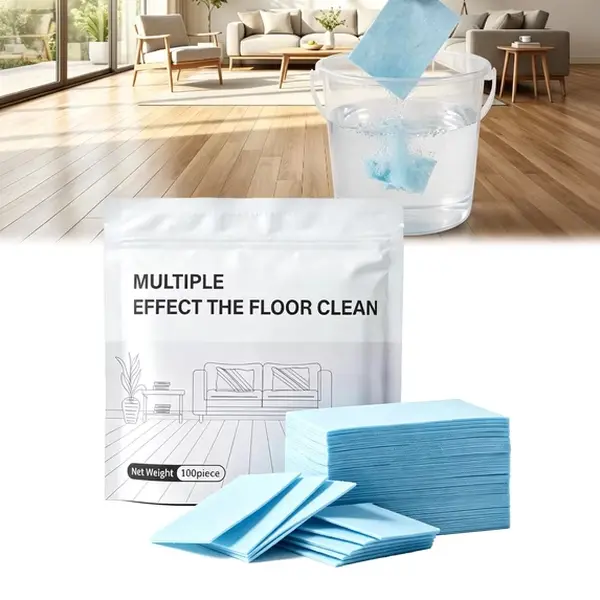 Multi-surface Floor Cleaning Tablets, 100 Piece Floor Cleaning Tablets Multi- Surface Cleaner,Eco-Friendly, Stain & Odor Fighter for All Floors