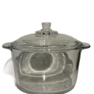 Glass Pyrex Pot