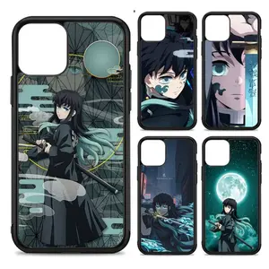 Muichiro Tokito Demon Slayer Phone Cases For iPhone 17 Promax Pro Air 16 Plus 15 14 13 12 Shockproof Protective Cover Protection