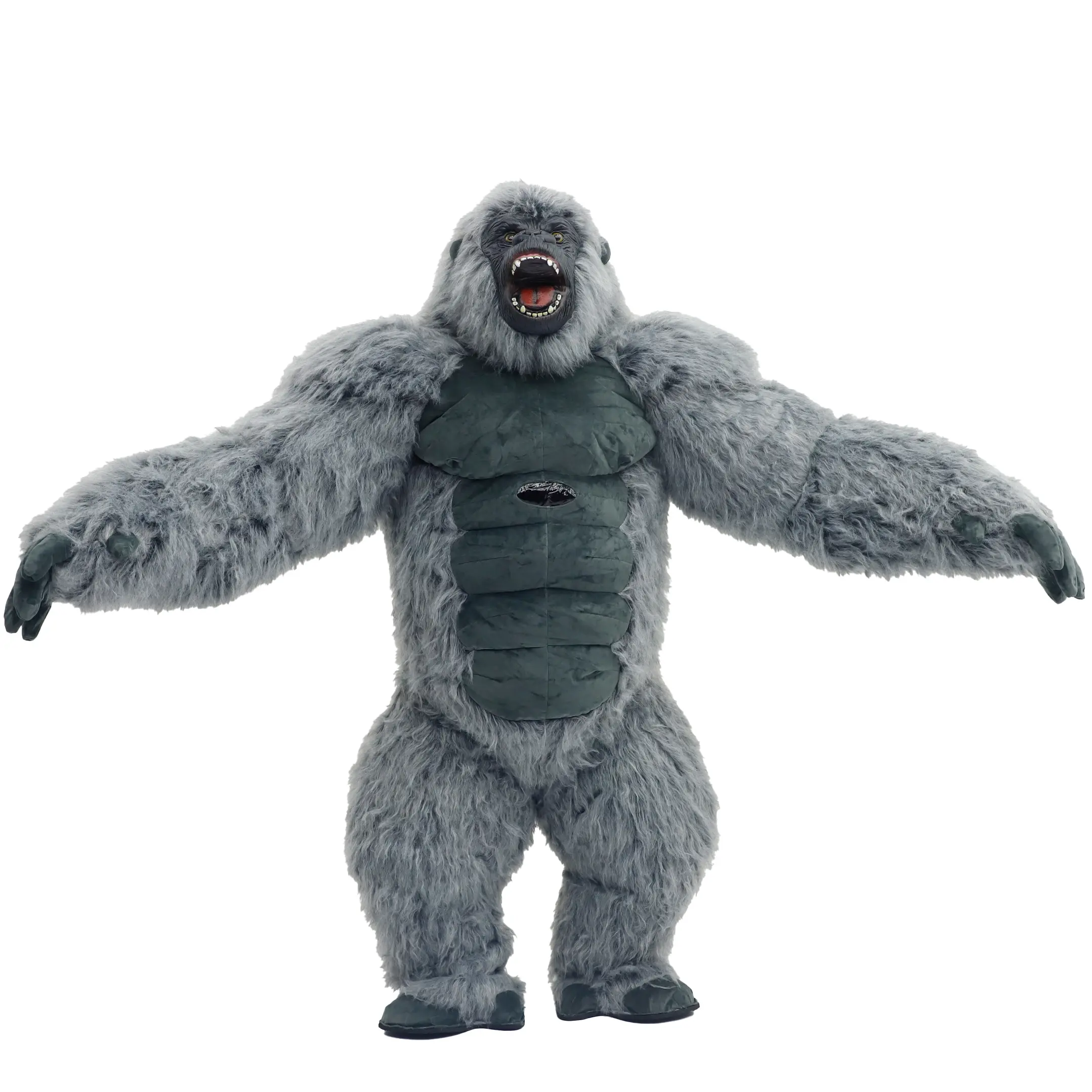 Women's 3m Tall Adult Inflatable Gorilla Cosplay Costume Set - Halloween-Christmas Party Outfit, Roar Performance Apparel