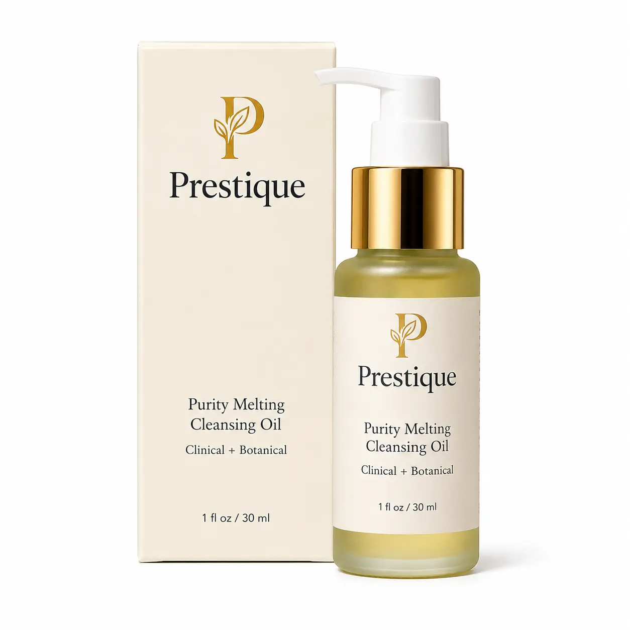 Purity Melting Cleansing Oil, Clinical-Botanical Makeup Remover for All Skin Types, Moisturizes Skin